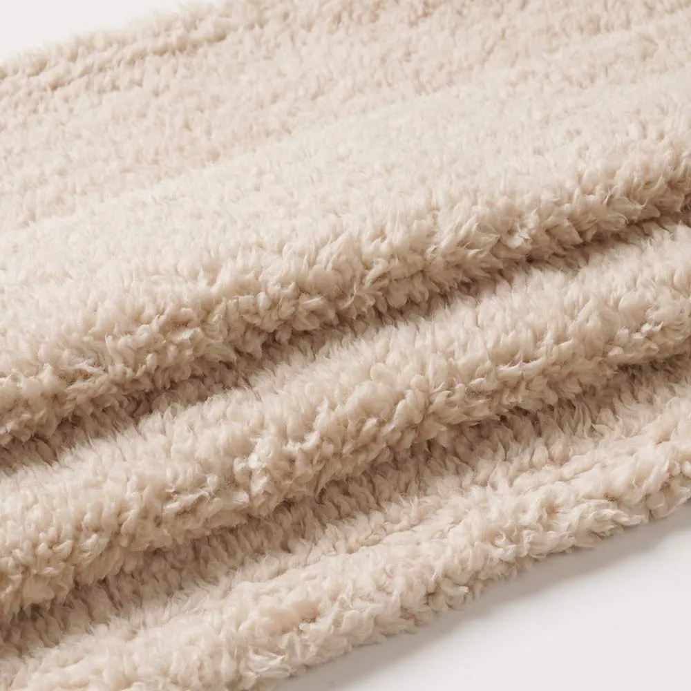 1 Pack 3 Blankets Fluffy Premium Fleece Pet Blanket Soft Sherpa Throw for Dog Puppy Cat Small(23*16") Beige