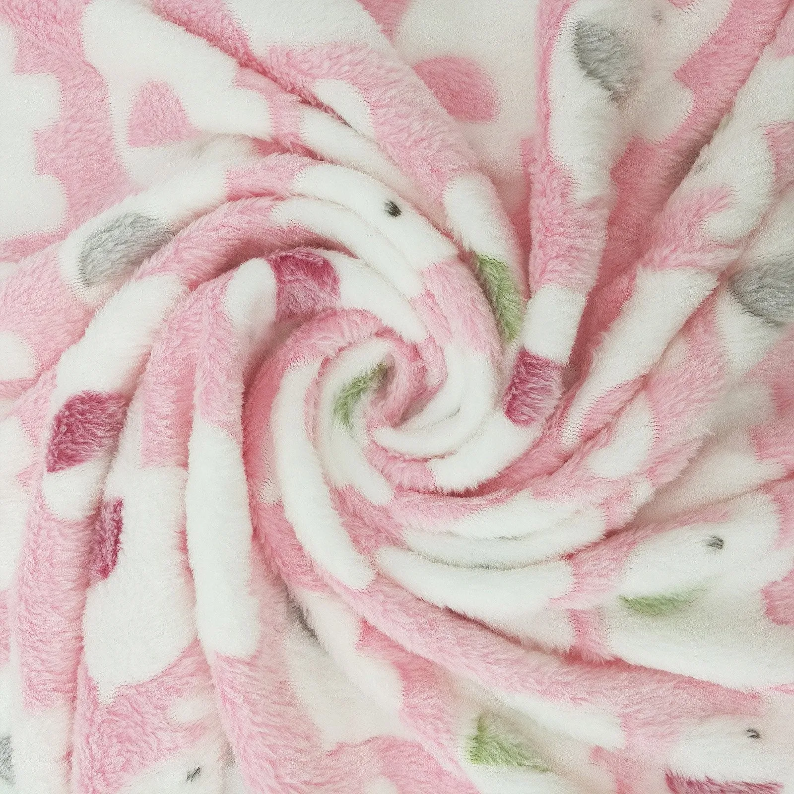 1 Pack 3 PCS 23" x 18" Small Blanket Soft Warm Fleece Throw Blanket Pet Kitten Blanket Fleece Puppy Blanket Cushion Ultra Light Comfortable Soft Warm Sleep Mat Elephant