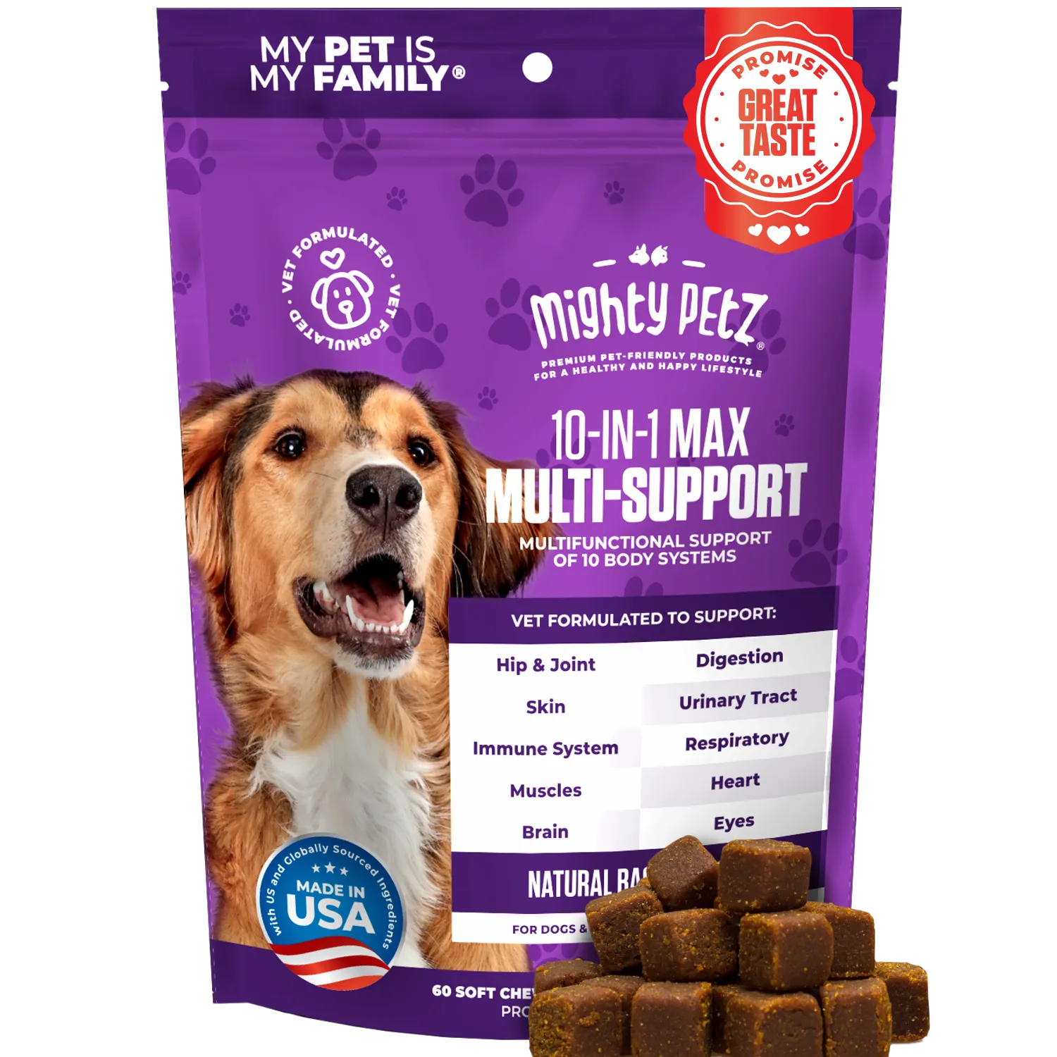 10-in-1 MAX Multivitamin for Cats - Supports Overall Health