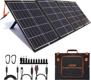 100W Portable Solar Panel