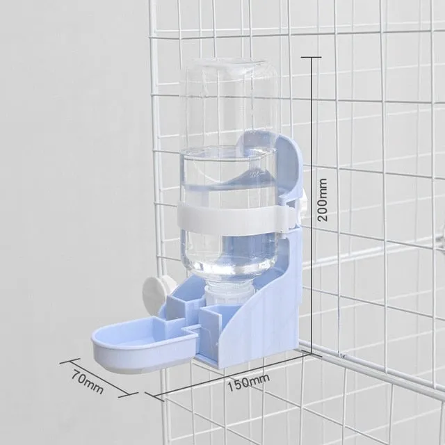 2.2L Pet Dog Cat Automatic Feeder Bowl for Dogs Drinking Water 528ml Bottle Kitten Bowls Slow Food Feeding Container Supplies