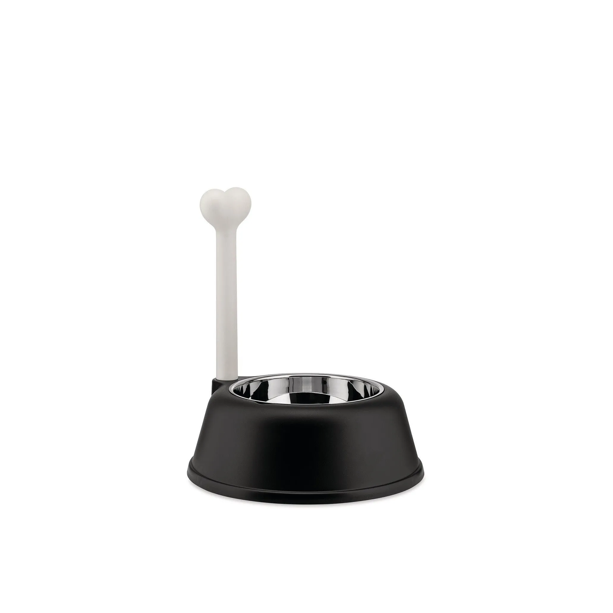 Alessi Lupita Dog Bowl, Black