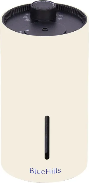 BlueHills Waterless Essential Oil Diffuser USB Travel Cordless Aroma Large Room Portable Battery-Operated Rechargeable Car Home Hotel Long Runtime Compact Premium Wireless Mini Diffuser  J05 Beige