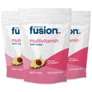 Bundle - Cherry Pineapple Soft Chews Bariatric Multivitamin