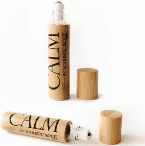 Calm Essential Oil Roller, Calm Essential Oil Roll On Blend, 10ml Glass Roller- Stress Relief, Essential Oil Blends, Aromatherapy Self Care Products for Women