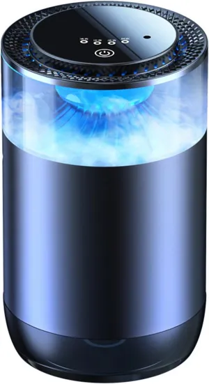 Car Air Freshener Car Air Diffuser with Ambient Lights Rechargeable Car Interior Essential Oil Diffuser