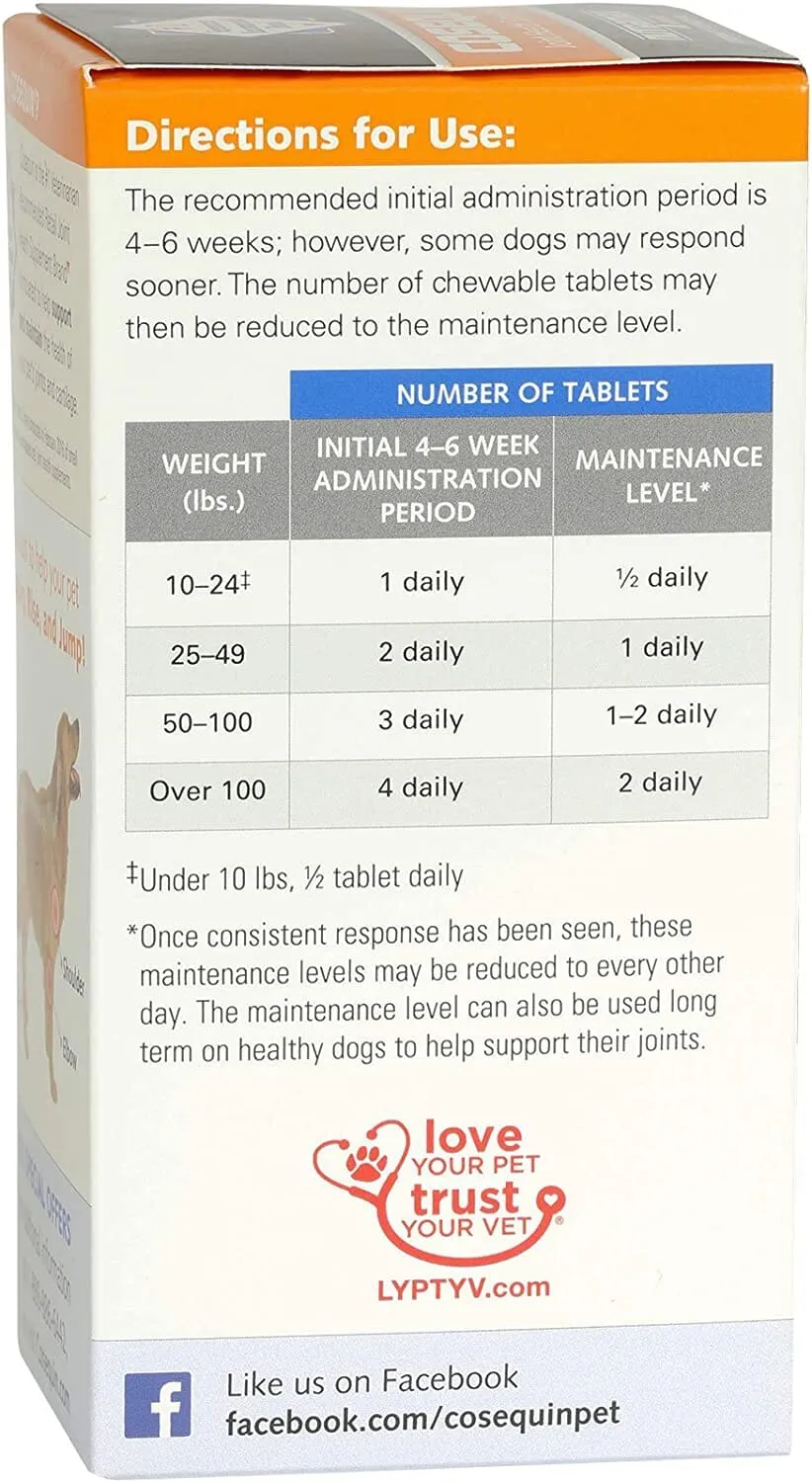 Cosequin Ds Max Strength Tab for Dogs - 110 Count