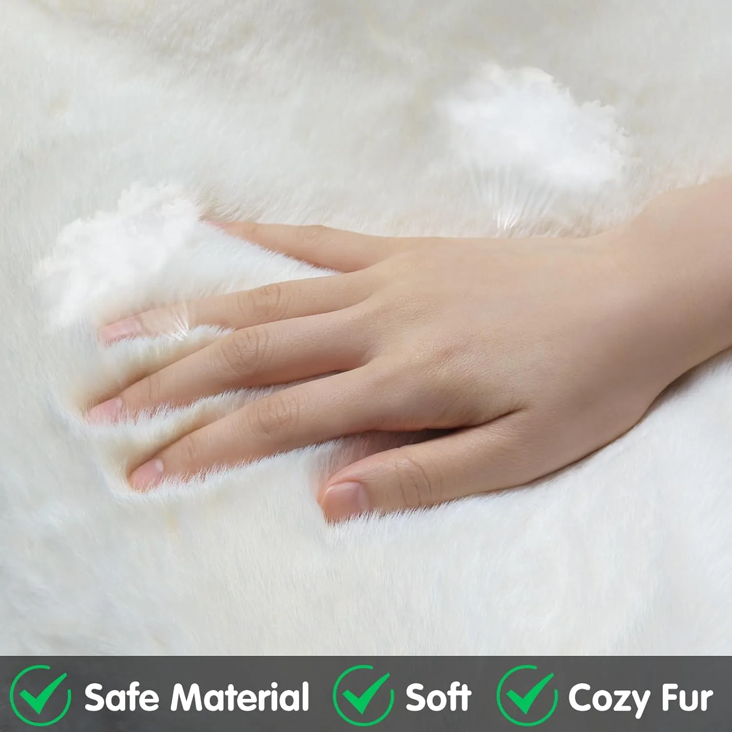 Dog Bed Mat Crate Pads for Dog Cages 35.8x26.7 Inch Washable Anti-Slip Dog Kennel Pad Soft Small Medium Puppy Cage Cushion Liner, Beige