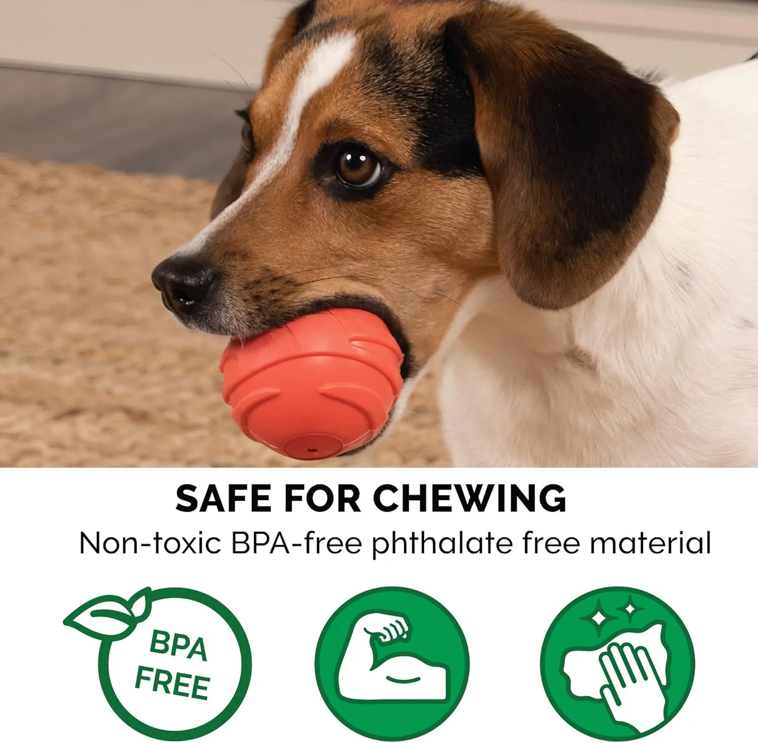 Furhaven 3-Pack 2.5" Squeaky Ball Dog Toys for Small/Medium Dogs, Fits Most Standard Launchers - Fetch 'N Fun TPR Squeaky Ball Toy Set - Sea Pack, Set of 3