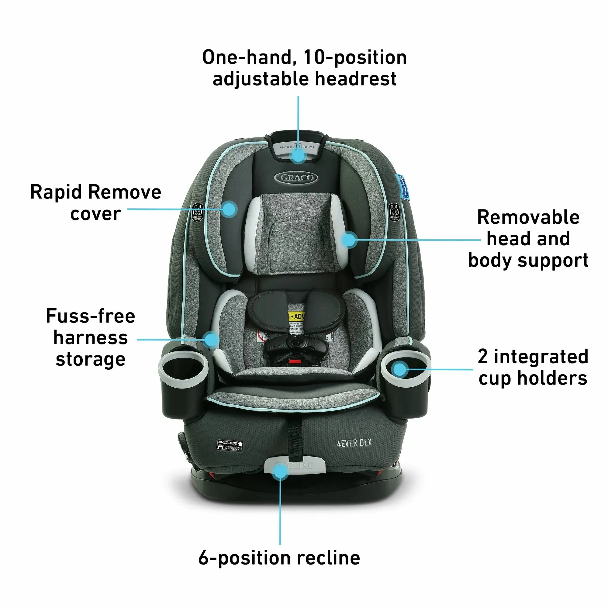 Graco 4Ever DLX 4-in-1 Car Seat