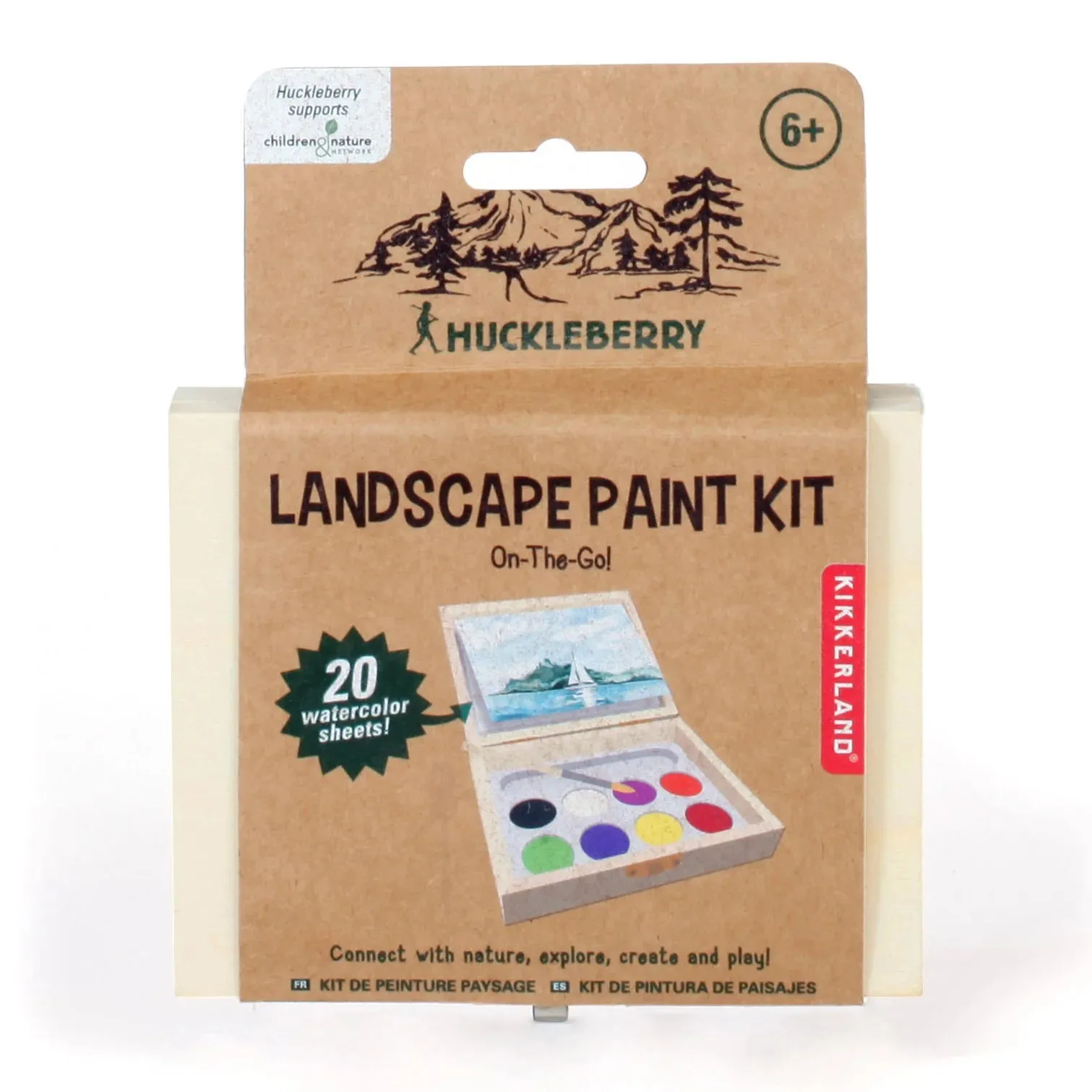 Kikkerland Huckleberry Landscape Paint Kit