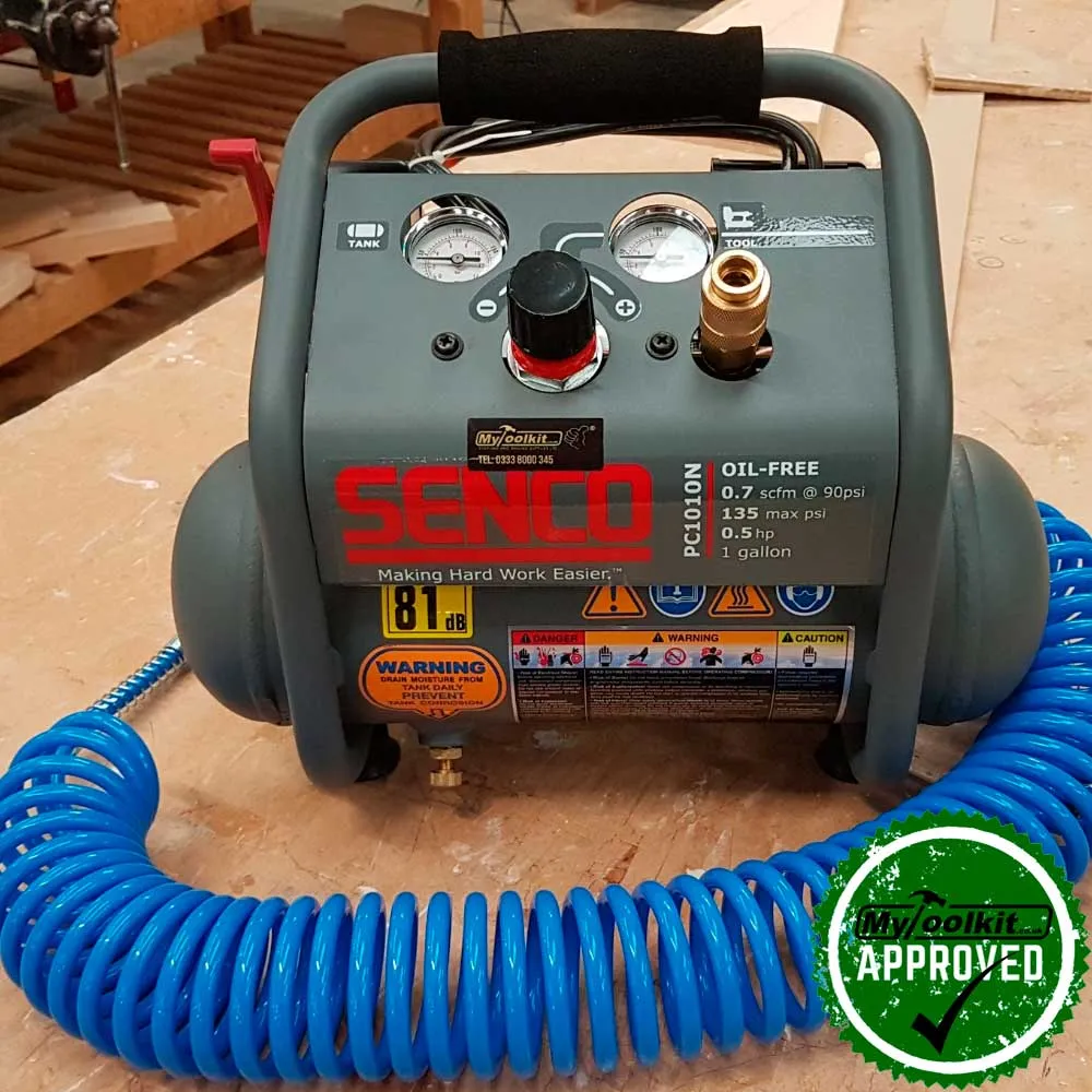 KIT: Tacwise 90 Series Stapler (12-32mm) with Senco 3.8 Litre Compressor