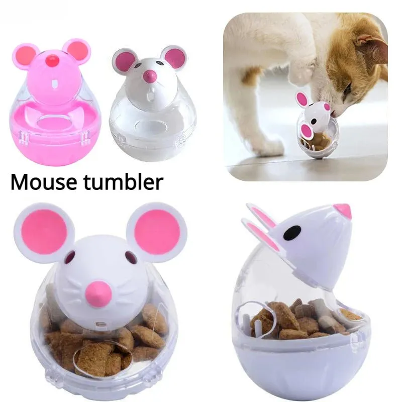 Mice Shaped Slow Feeder Cat Toy