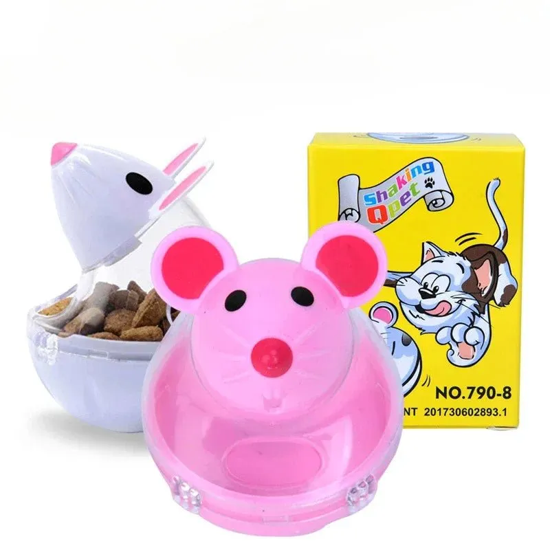 Mice Shaped Slow Feeder Cat Toy