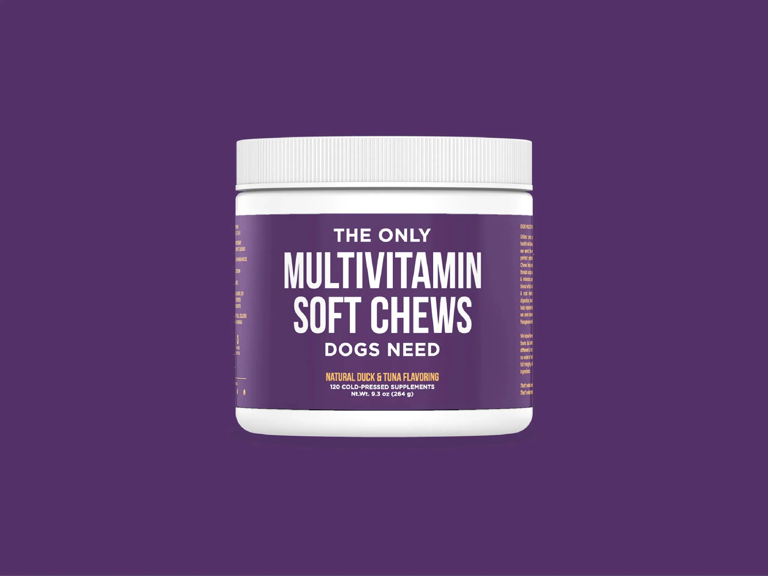 Natural Rapport The Only Multivitamin Soft Chew Dog Supplement - Wholesale