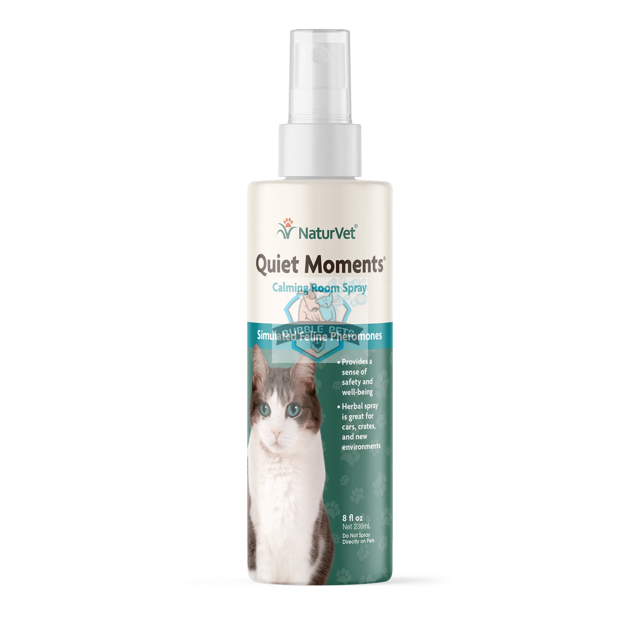 Naturvet Quiet Moments Herbal Calming Spray Feline [Volume: 8 fl.oz]