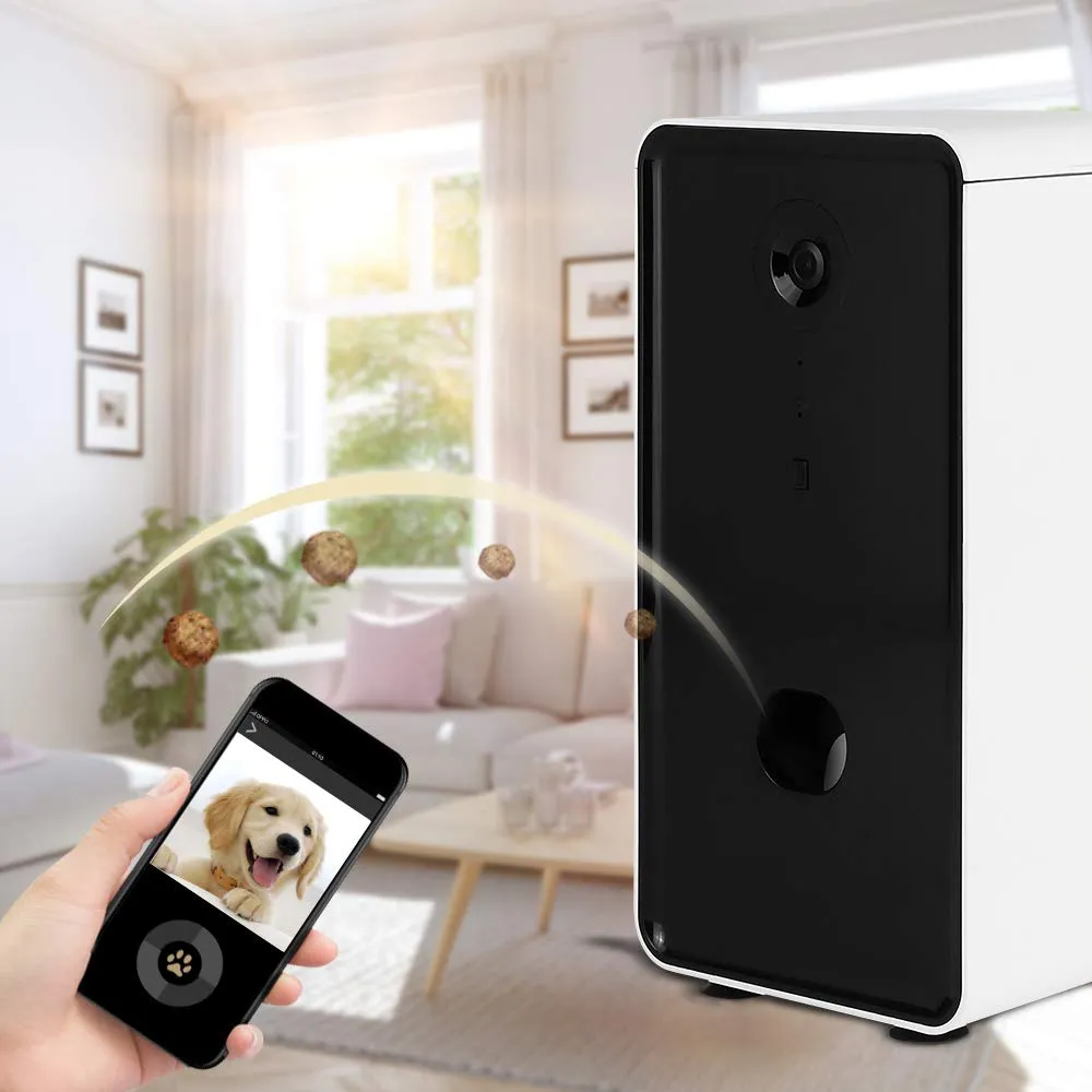 NPET Smart Pet Treat Dispenser Camera