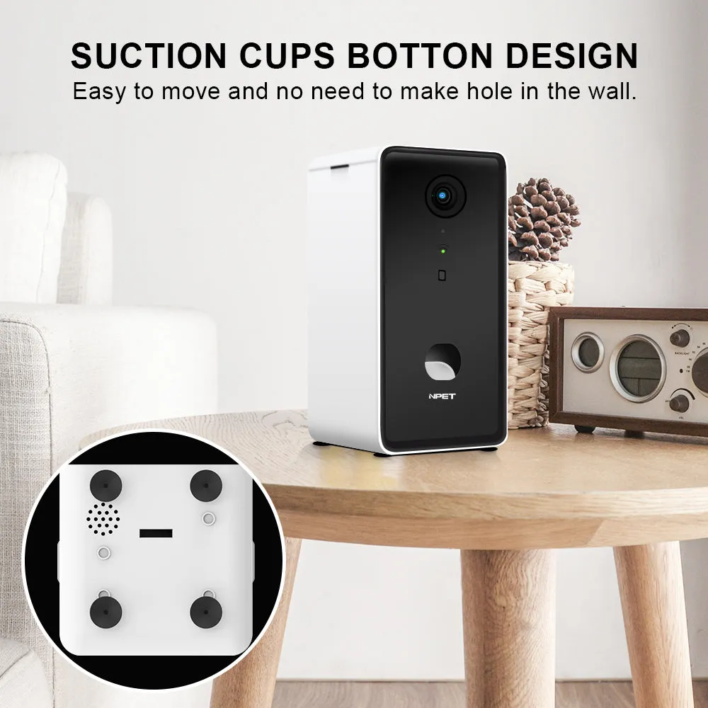 NPET Smart Pet Treat Dispenser Camera