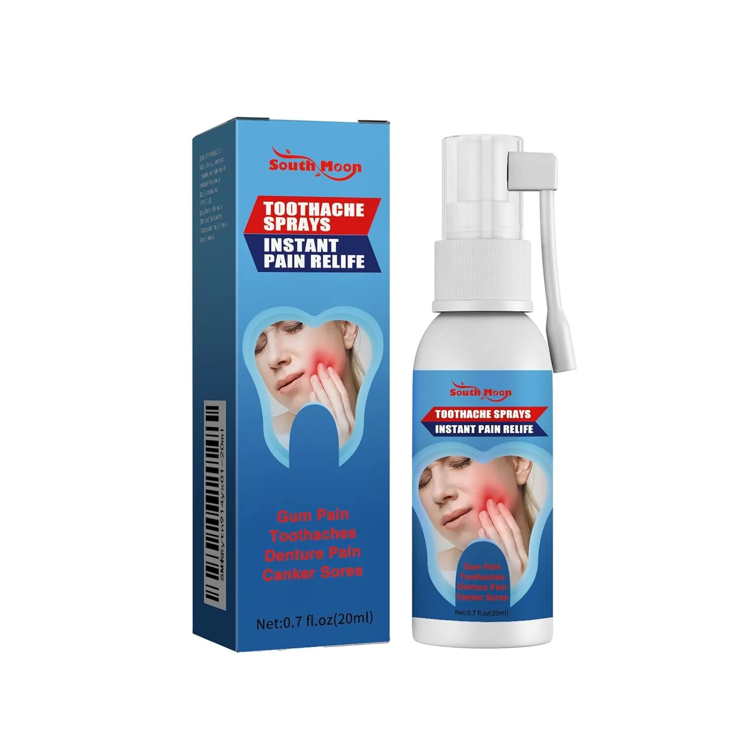 Oral Care Spray Protects Teeth, Soothes Tooth Discomfort and Provides Gentle Oral Care