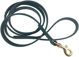 Overdrive K9 5/8" Biothane Standard Leash Super Heavy (6Ft, Hunter Green)