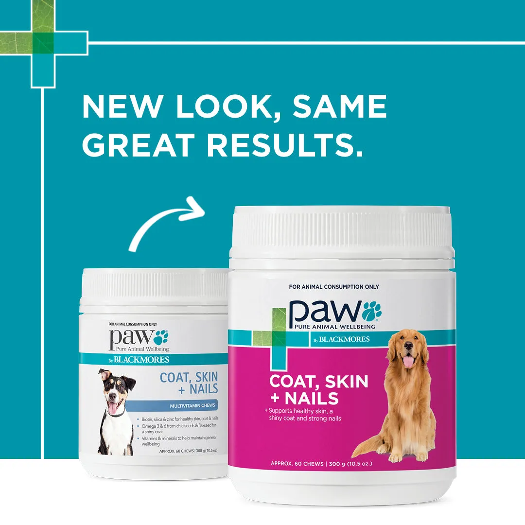 PAW - Coat, Skin and Nails Multivitamins for Dogs (60pk)