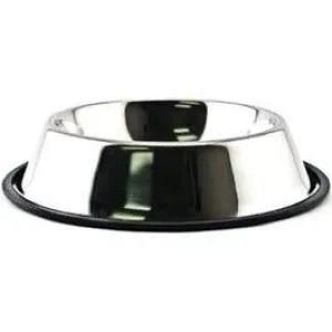 Pet Bowl, Stainless Steel, 64-oz.