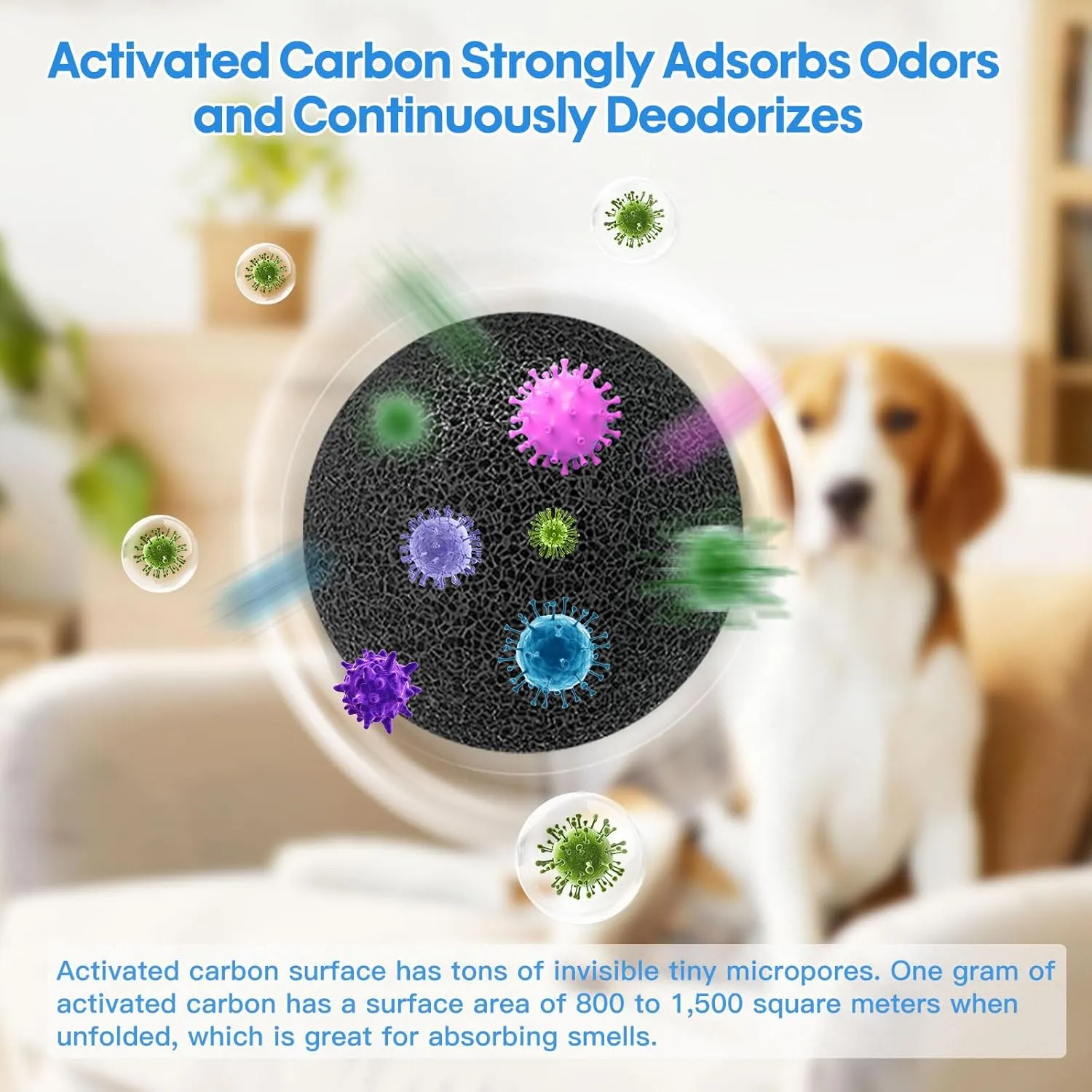 Puppy Pads Disposable Puppy Training Pads LCharcoal Puppy Pads Large 24" x 36", Super Absorbent & Leak-Proof Dog Pee Pads