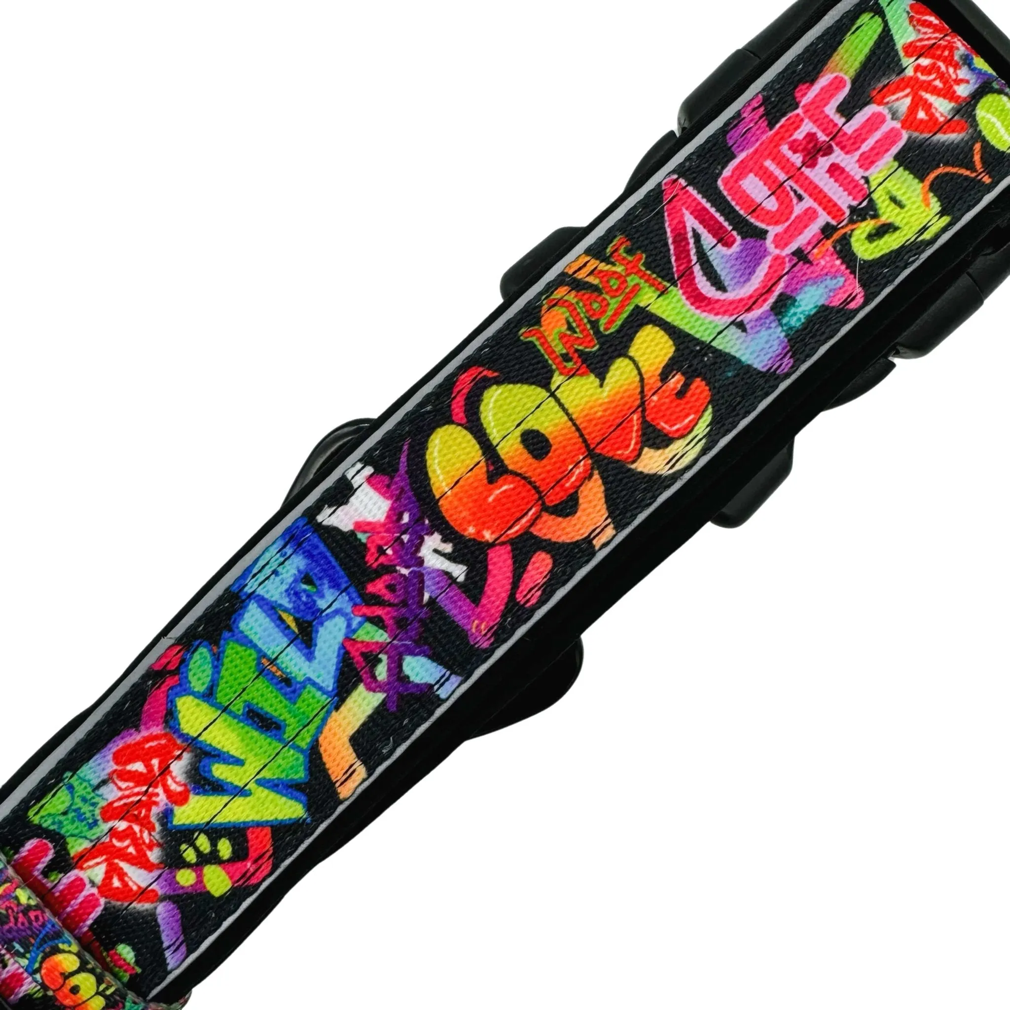 Reflective Dog Collar - Street Graffiti