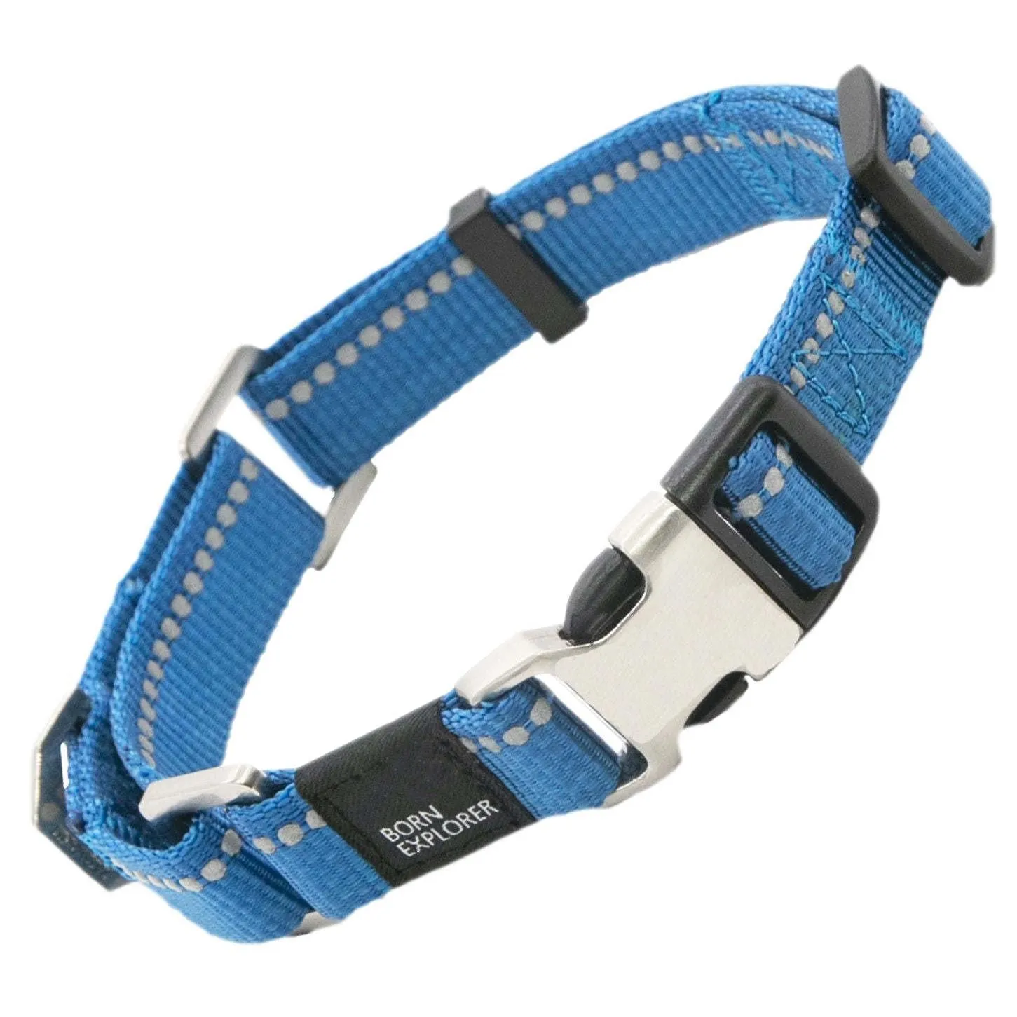 Reflective leash and collar for outdoor walks Straps
