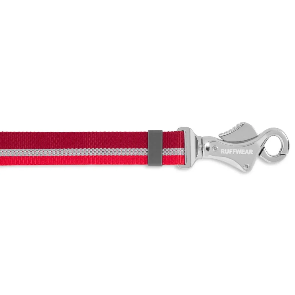 Ruffwear Crag Reflective Multi-Function Dog Leash (Cindercone Red)