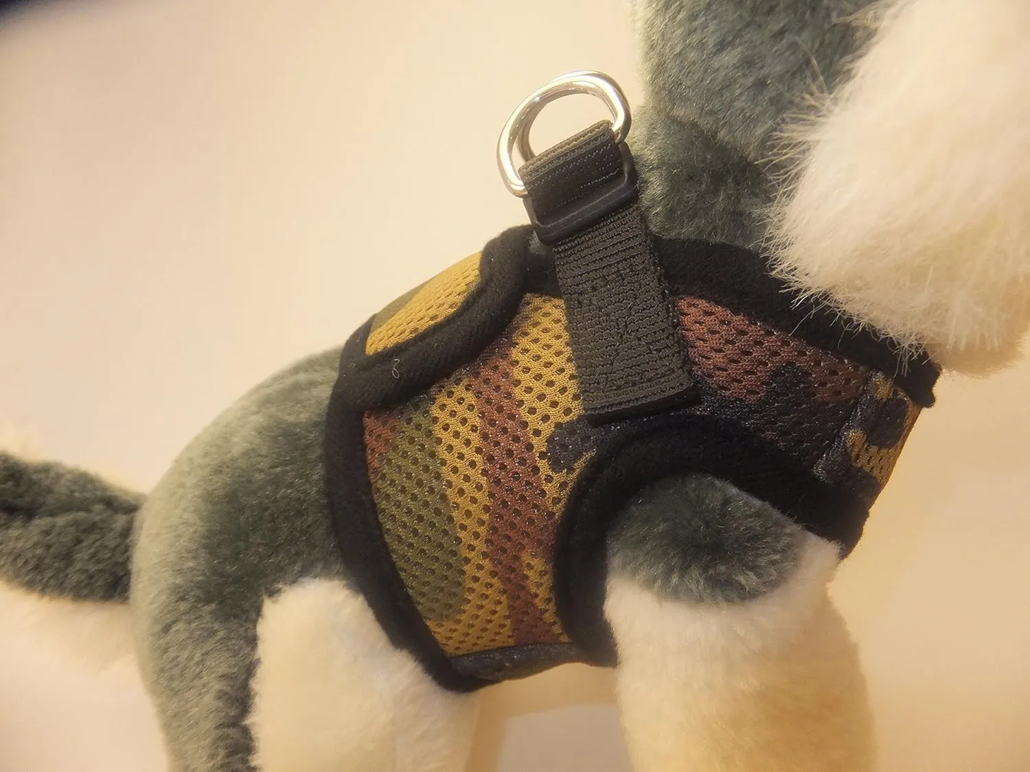 Soft No Pull Step-in Dog Harness Small Dog XXS XS Vest for Teacup, Chihuahua, Yorkie, Pomeranian Dog Vest Harness for Puppy Comfy Camo Mesh for Puppies (SM 12.5"-13.5" 5-6.5 lbs)