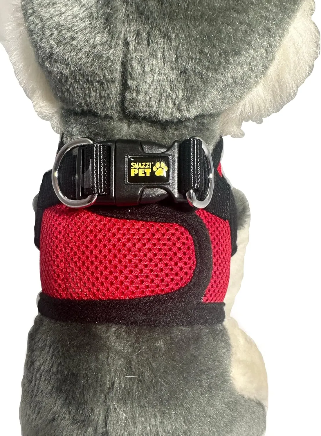 Soft No Pull Step-in Dog Harness Small Dog XXS XS Vest for Teacup, Chihuahua,Yorkie, Pomeranian Dog Vest Harness for Puppy Red Mesh Comfy(2-4 lbs)
