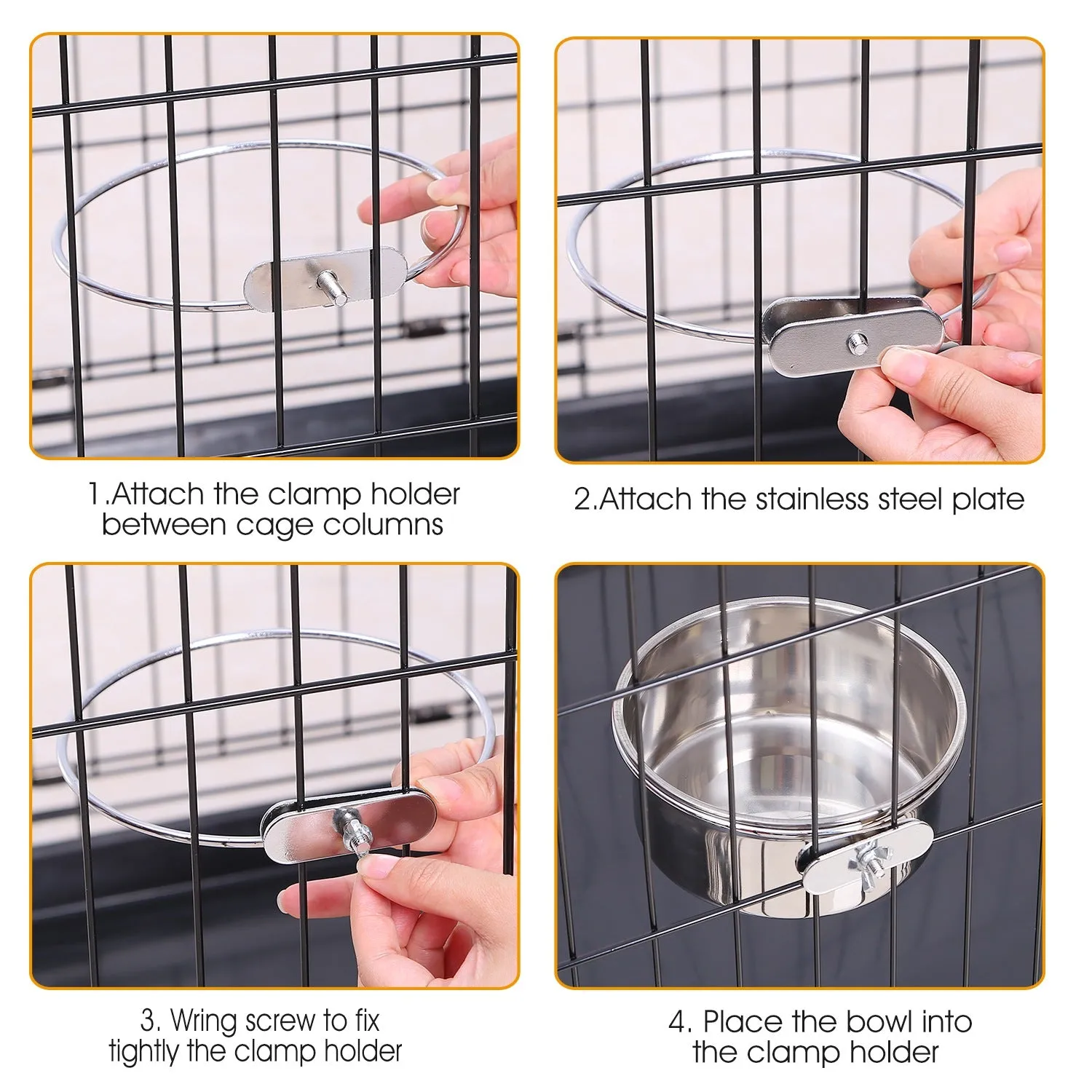 Stainless Steel Dog Pet Bowl