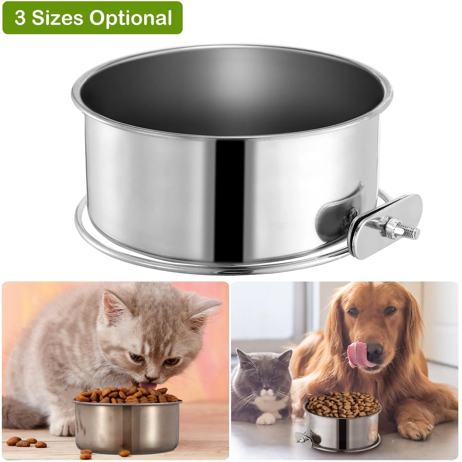 Stainless Steel Dog Pet Bowl