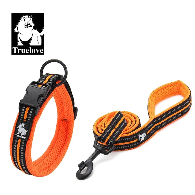 Truelove Easy On Pet Dog Collar And Leash Set
