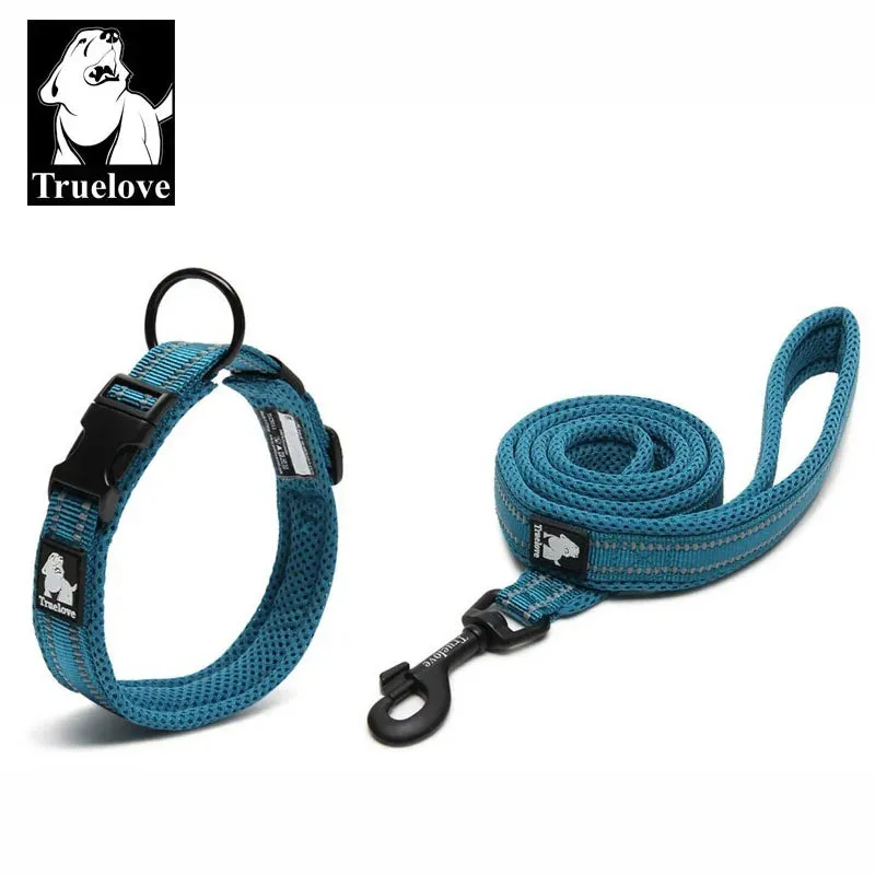 Truelove Easy On Pet Dog Collar And Leash Set