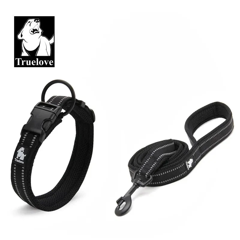 Truelove Easy On Pet Dog Collar And Leash Set