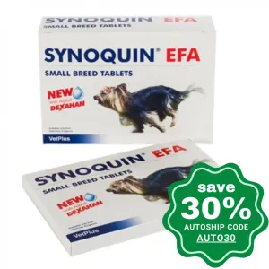 VetPlus - SYNOQUIN EFA for Dogs Joint Support <10kg - 90TAB
