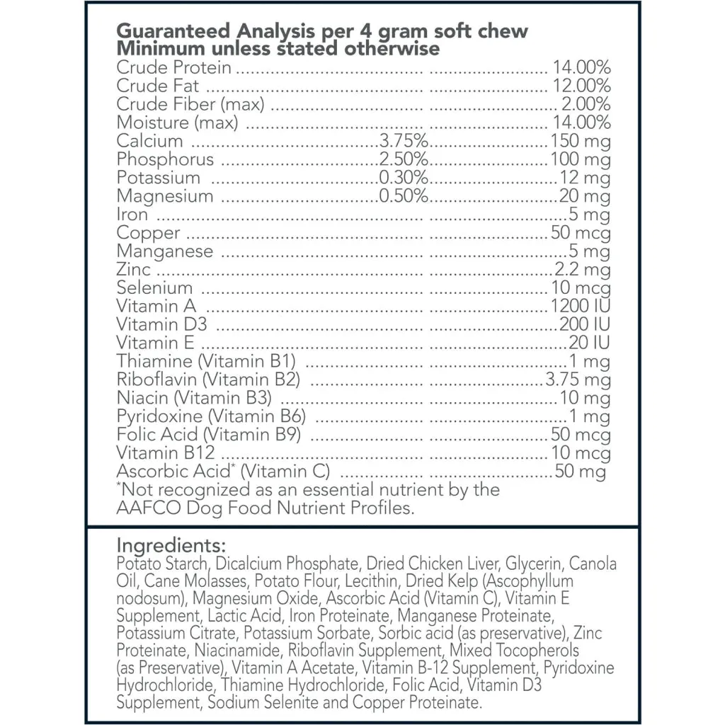 Vet's Best Multi-Vitamin Soft Chews for Dogs (30 soft chews)
