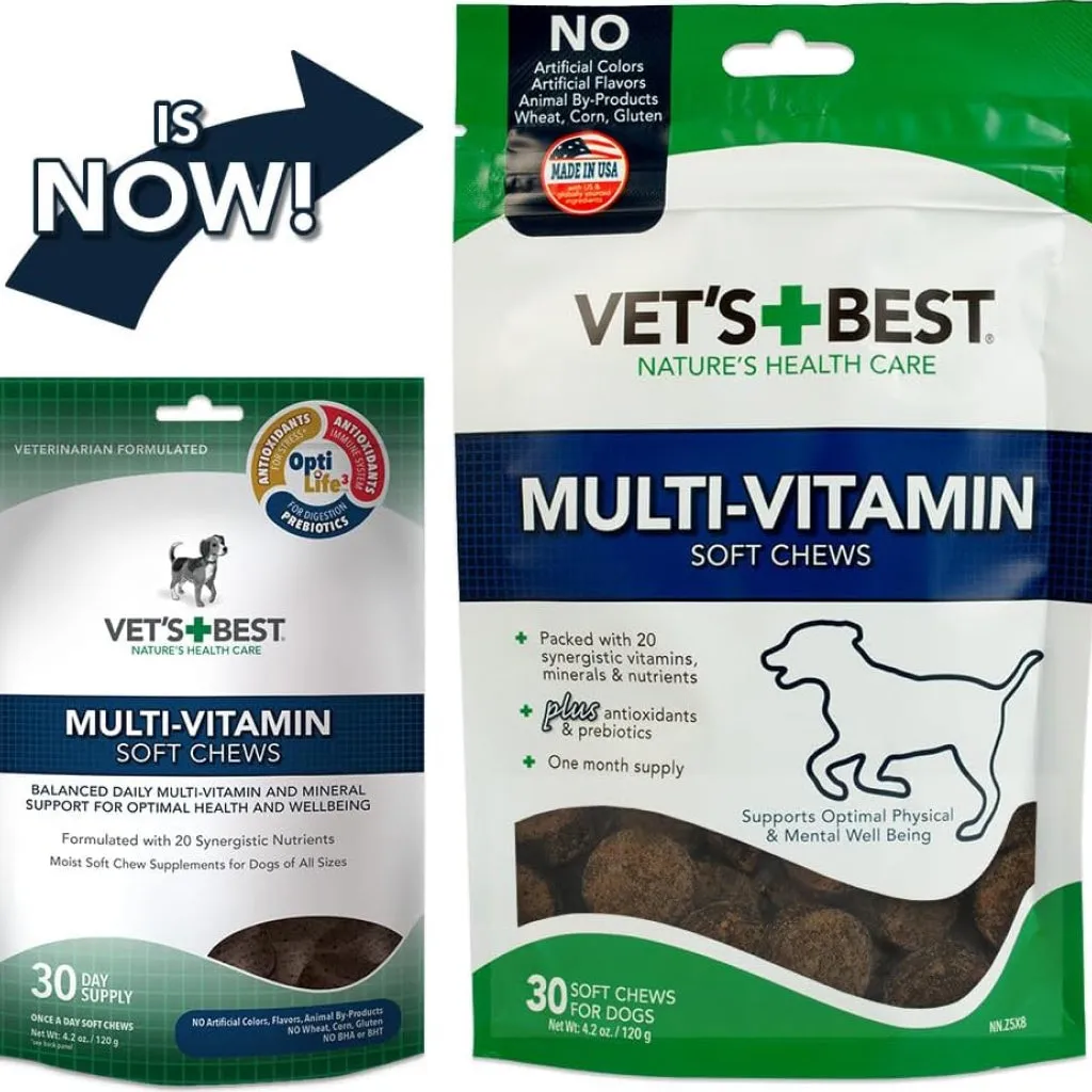 Vet's Best Multi-Vitamin Soft Chews for Dogs (30 soft chews)